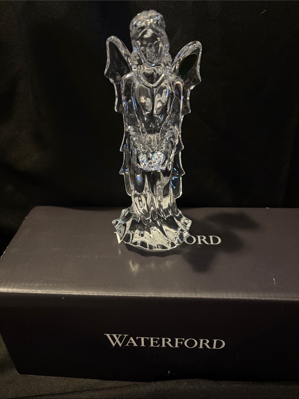 Waterford Clear Crystal Angel of Hope Figurine